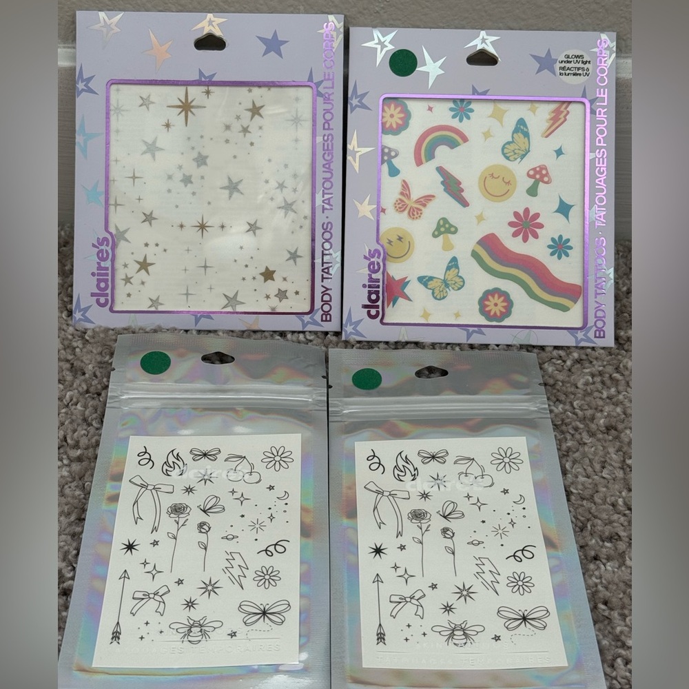 Body Tattoos Set